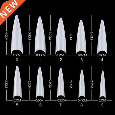 500pcs Gel Nil Mnicure Decor Nil rt Tips Full Cover