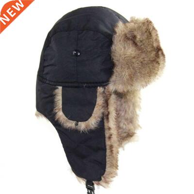 2022 New Unisex Winter Hat Trapper Russian Trooper Earflap H