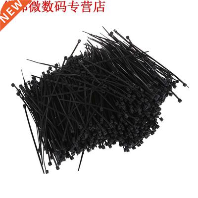 1000pcs Cable Zip Tie Fasten Wrap 100mm x 1.8mm