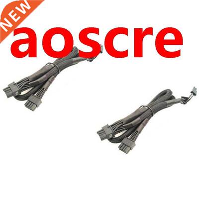PCI-E 8Pin to Dual 8Pin(6+2Pin) Modular Power Supply Cable f