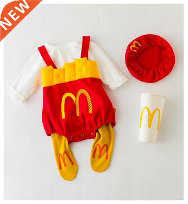 7518 Baby Clothes New Korean Baby One Piece Clothes Cartoon