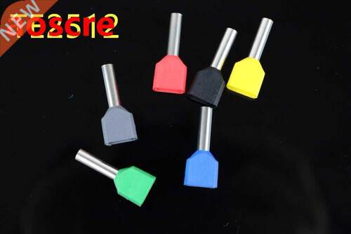 Free Shipping 1000pcs/lot TE2512 Bootlace cooper Ferrules ki