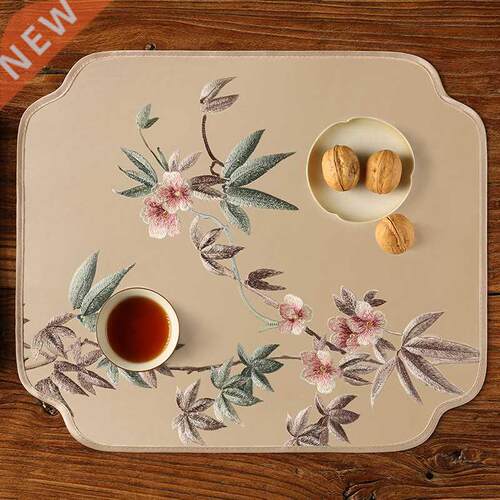 New Chinese Style Dining Table Cushion Embroidery