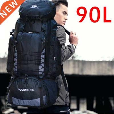 90L 80L Travel Bag Camping Backpack Hiking Army Climbing Bag
