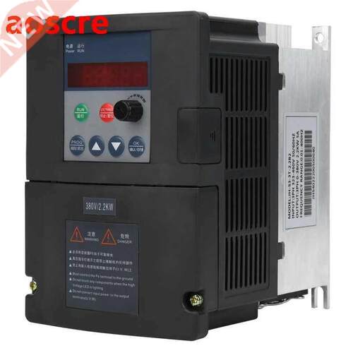 2.2KW Frequency Converter Inverter 3 Phase AC323-460V Input