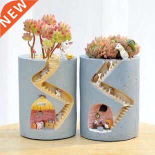 Creative Animal Resin Flowerpot Succulents Planter Water
