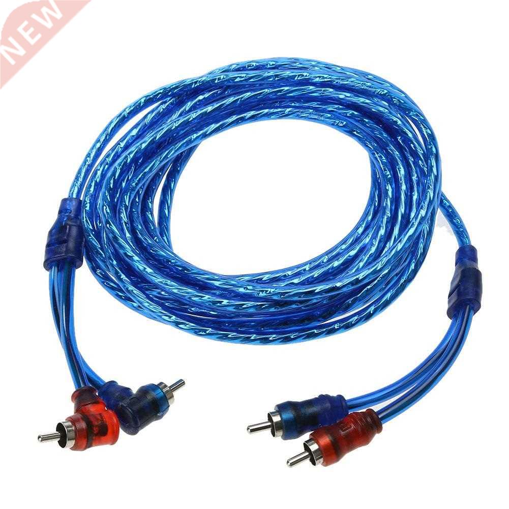 5m /16.4 ft Copper Audio Cable RCA Plug Audio Cord Line Ampl
