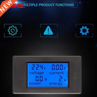 80-260V AC 45-65Hz Digital Display Multifunctional Ammeter V