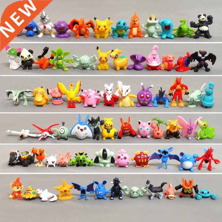 24/48/72/96/120/144 Pokeon Go No Repeat Collection Dolls Ac