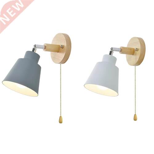 Nordic Wooden Wall Lamp Bedside Wall Lamp Sconce Wall Light