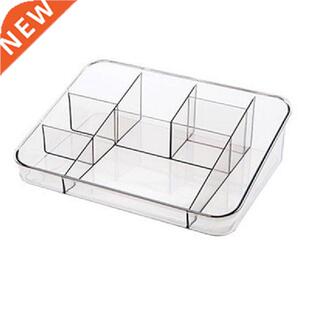 Plastic Makeup Organizer Tray 8 Grids Storage Case for