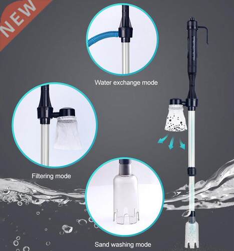 Electric Aquarium Cleaning Tools Multifunctional Fish Tank