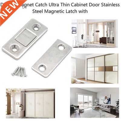2/4/8 Pcs/Set Strong Cabinet Door Catch Magnetic Latch Stain