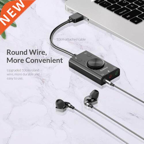 Orico USB2.0 Multi-Function Drive-Free External Sound Card