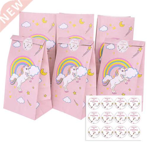 Unicorn Paper Candy Gift ag Unicorn Party Cookie Popcorn o