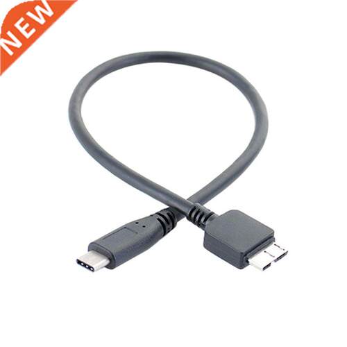 USB 3.1 Type-C to USB 3.0 Micro B Cable Connector Data Line