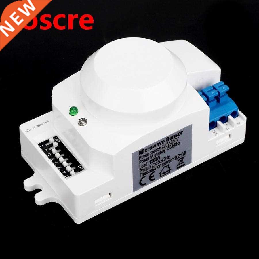 5.8GHz HF System LED Microwve Sensor Switch 360 Degree Rd
