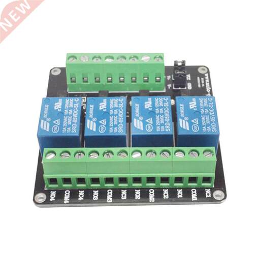 4-Channel Relay Module With Optocoupler Isolation 5V