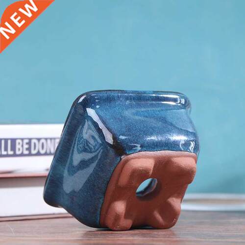 1pc Bonsai Flowerpot Ceramic Craft Plant Pot Planter