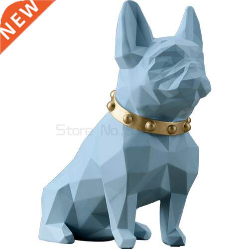 Dog Statue Home Decor Crafts Animal sculpture resine Modern