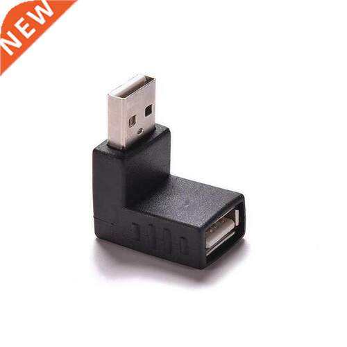 90 degree USB 2.0 A male to female right angled adapter USB