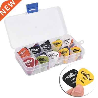 50pcs electric guitar picks mix 0.58/0.71/0.81/0.96/1.2/1.5m