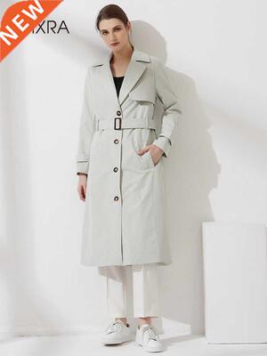 Wixra Womens Long nch Jackets Full Sleeve Singled Breasted W