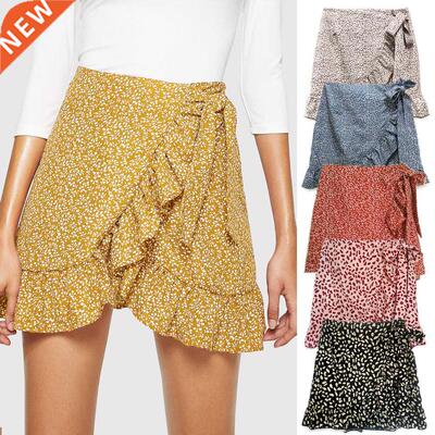 Woman skirts leopard harajuku outfit mini skirt tall waist f