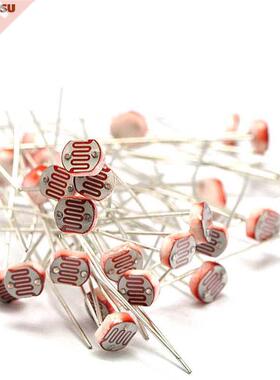 50PCS/lot LDR Photo Light Sensitive Resistor Photoelectric