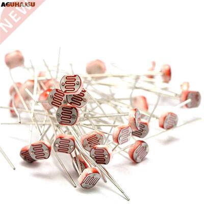 50PCS/lot LDR Photo Light Sensitive Resistor Photoelectric