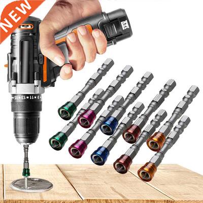 5Pcs/set 65mm Magnetic Drill Screwdriver Bits 1/4 Inch Hex S