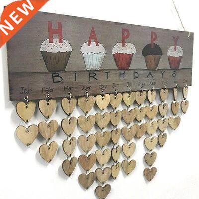 Fashion Stylish Wood Reminder Board Ply Plaque Sign Family