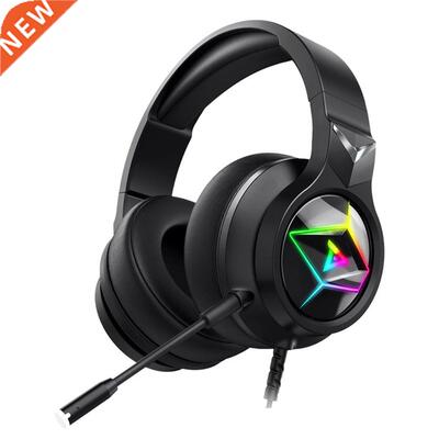 Wired Headsets 7.1 Channels With Mic 3D Stereo Music Over-Ea