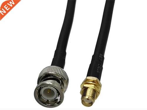 1pcs RG58 SMA Female Jack Nut Bulkhead to BNC Male Plug RF C