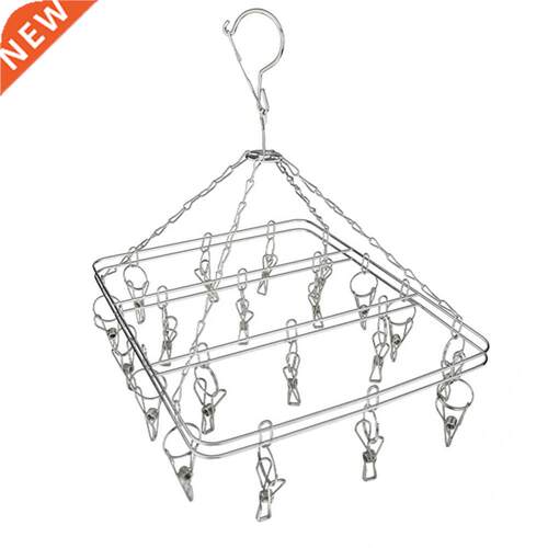 Thick Wire Practical Scarf Panties Swivel Hook Silver