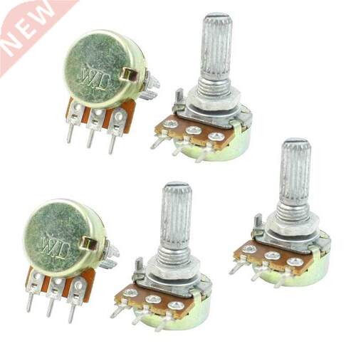 One Linear Type 3 Terminals Rotary Taper Potentiometer 20K O