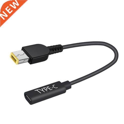 15cm 65W USB C PD Type C Female to Square Slim Tip Power Cha