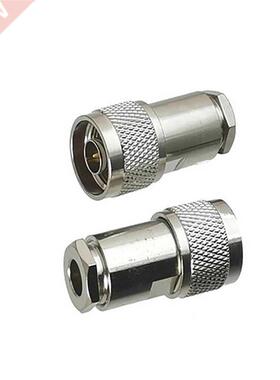 1pc N Male Plug Connector Clamp RG5 RG6 5D-FB LMR300 Cable