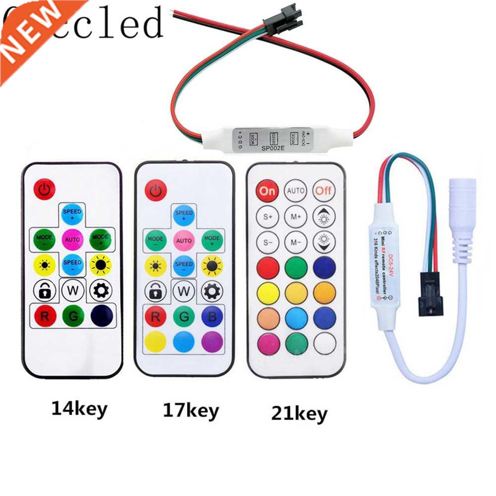 Mini 3key RF 14key 17key 21key Led Pixel Strip DC5-24V Light
