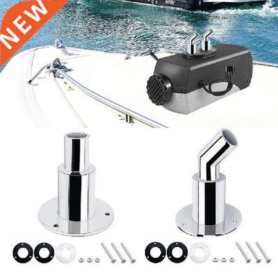Stainless Steel 16 Thru Hull Exhaust Fitting Tube Pipe