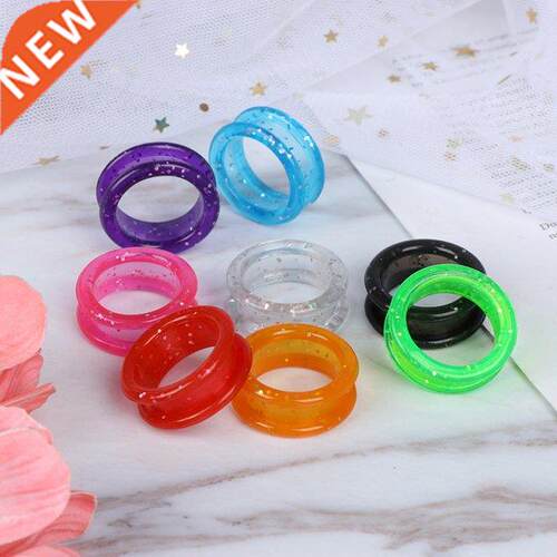 10pcs Professional Pet Grooming Scissors Colorful Ring Set F