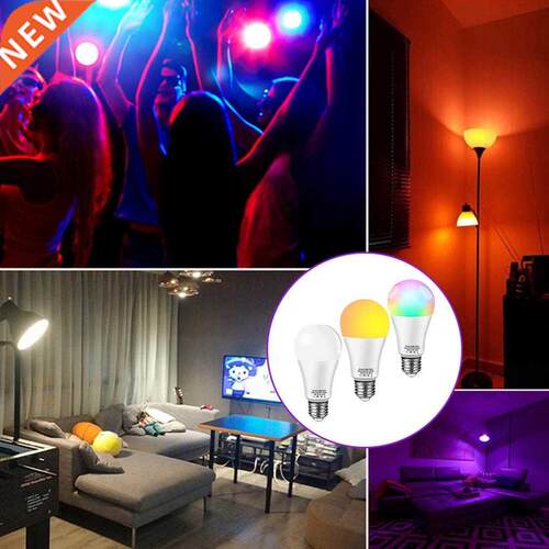 Smart Bulb 2700K-6500K RGB Tuya WiFi Lamp 2.4GHz Voice