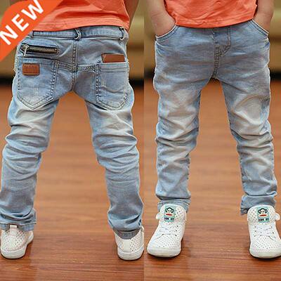 Kids Pants Big Boys ch Joker Jeans 2021 Spring Children Pe