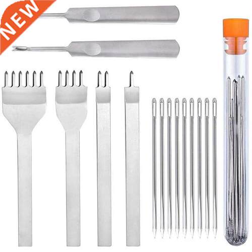 Leather Stitching Chisel Set, Lacing Stitching Punch,