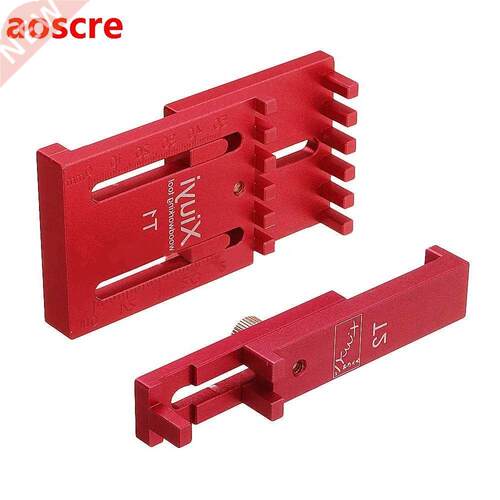 T1 / T2 Aluminum Alloy Depth Measuring Ruler Saw Tooth Gauge