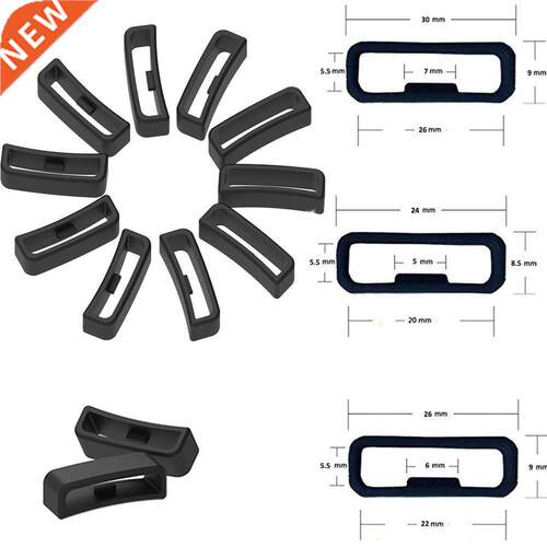 silicone band keeper for Garmin Fenix7 7X 6X 6 Vivomove 4/vi