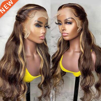 Hghlght Wg Brazlan Body Wave Wg Lace Front Human Har