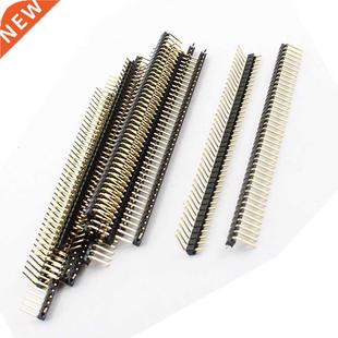 17Pcs PBC 40Pin 2.54mm Single Row Right Angle Header Connect