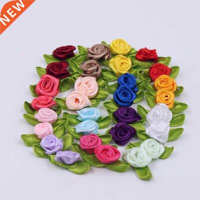 2Cm 50Pcs Slk Bow-Knot Mn Rosette For Home Weddng Party