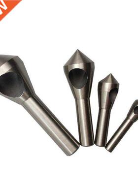 4pcs Chamfer Countersnk Deburrng Drll Bt Set Crosshole